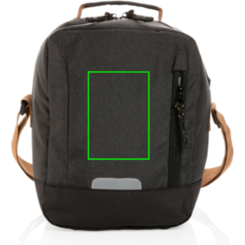 Impact AWARE™ Urban Outdoor Kühltasche schwarz bedrucken, Art.-Nr. P422.381 Impact AWARE™ Urban Outdoor Kühltasche schwarz bedrucken, Art.-Nr. P422.381