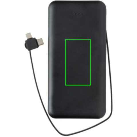 Lockhart 10.000mAh Powerbank aus RCS Kunststoff schwarz bedrucken, Art.-Nr. P322.431 Lockhart 10.000mAh Powerbank aus RCS Kunststoff schwarz bedrucken, Art.-Nr. P322.431