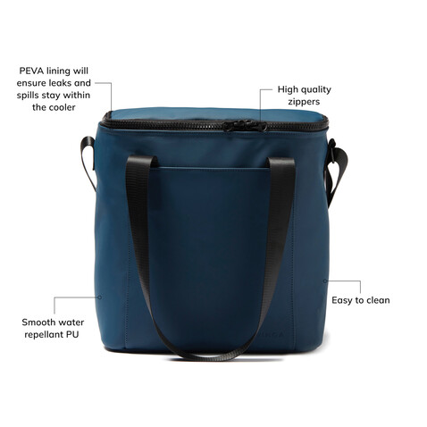VINGA Baltimore Kühltasche navy blau bedrucken, Art.-Nr. 500921 VINGA Baltimore Kühltasche navy blau bedrucken, Art.-Nr. 500921