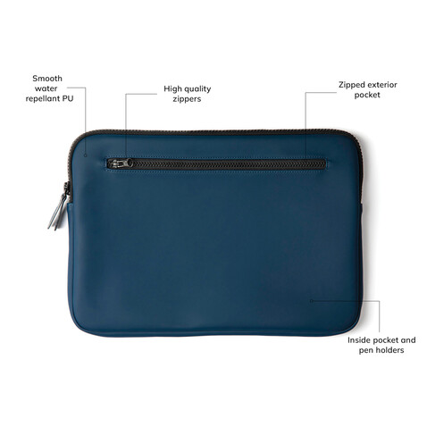 VINGA Baltimore Laptopcase 15“ navy blau bedrucken, Art.-Nr. 501621