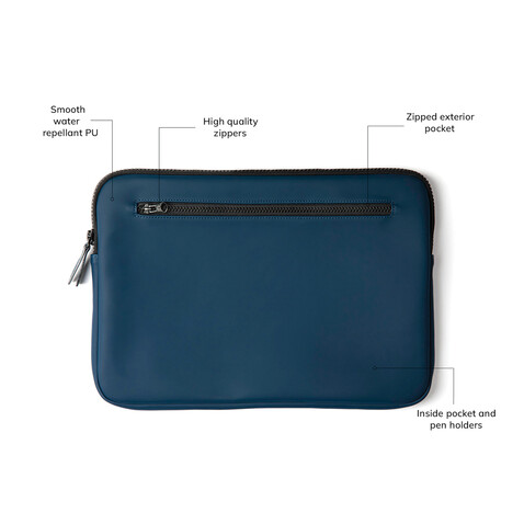 VINGA Baltimore Laptopcase 14“ navy blau bedrucken, Art.-Nr. 501921 VINGA Baltimore Laptopcase 14“ navy blau bedrucken, Art.-Nr. 501921