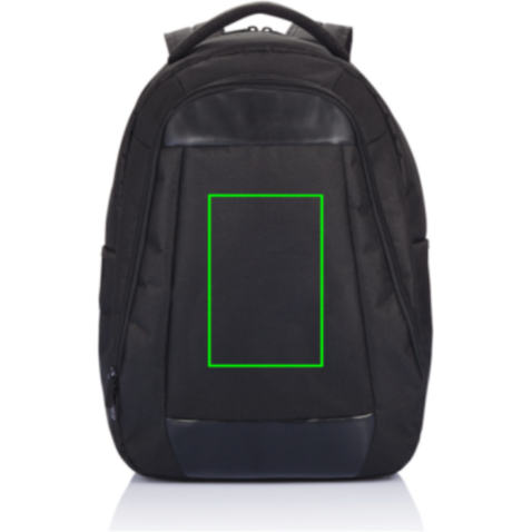 Impact AWARE™ Boardroom-Laptop-Rucksack PVC-frei schwarz bedrucken, Art.-Nr. P763.071 Impact AWARE™ Boardroom-Laptop-Rucksack PVC-frei schwarz bedrucken, Art.-Nr. P763.071