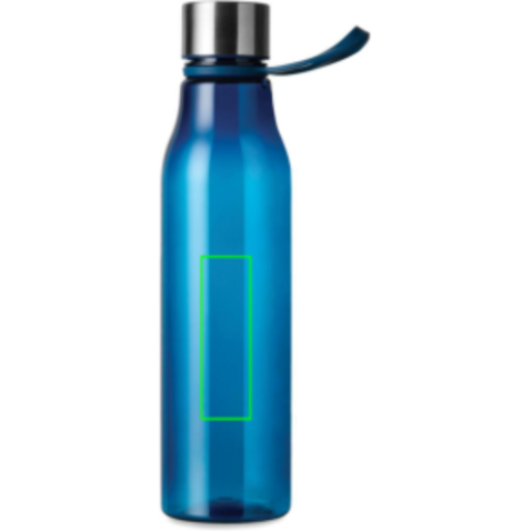 VINGA Lean 800ml RCS RPET Wasserflasche navy blau bedrucken, Art.-Nr. V4330525 VINGA Lean 800ml RCS RPET Wasserflasche navy blau bedrucken, Art.-Nr. V4330525