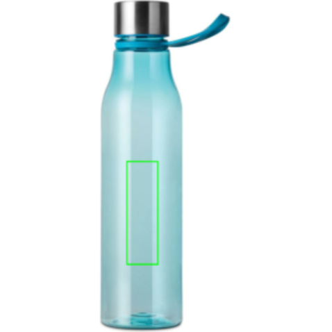 VINGA Lean 800ml RCS RPET Wasserflasche blau bedrucken, Art.-Nr. V4330505