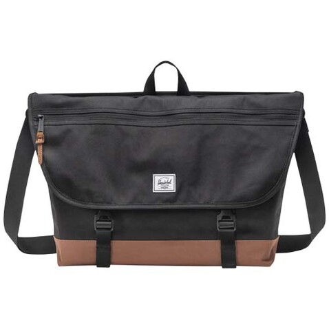 Herschel Cove recycelte Umhängetasche 22,5 L, schwarz bedrucken, Art.-Nr. 12075790