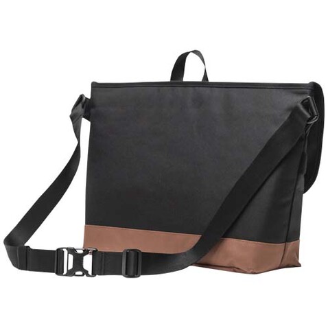 Herschel Cove recycelte Umhängetasche 22,5 L, schwarz bedrucken, Art.-Nr. 12075790