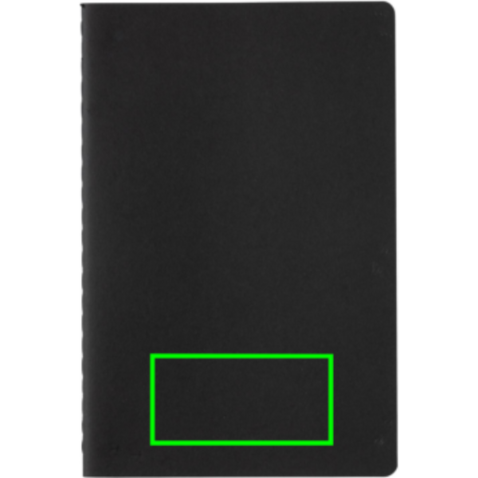 A5 Softcover Notizbuch schwarz bedrucken, Art.-Nr. P774.441 A5 Softcover Notizbuch schwarz bedrucken, Art.-Nr. P774.441