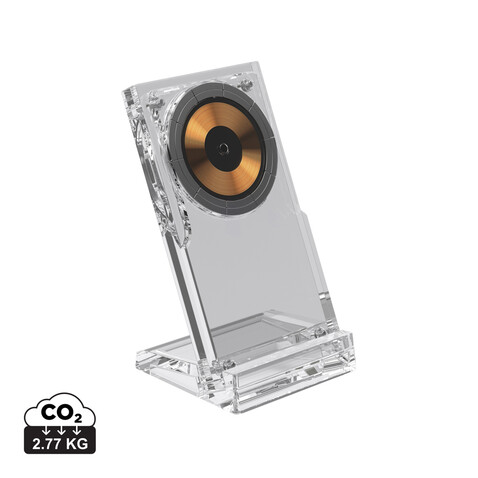 Magcharge 15W magnetischer Wireless-Charging-Stand transparent bedrucken, Art.-Nr. P309.0800 Magcharge 15W magnetischer Wireless-Charging-Stand transparent bedrucken, Art.-Nr. P309.0800
