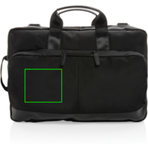 Swiss Peak AWARE™ Executive 2-in-1 Laptop-Rucksack schwarz bedrucken, Art.-Nr. P762.711 Swiss Peak AWARE™ Executive 2-in-1 Laptop-Rucksack schwarz bedrucken, Art.-Nr. P762.711