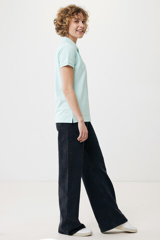 IQONIQ Yosemite Damen Piqué-Poloshirt aus rec. Baumwolle crushed mint bedrucken, Art.-Nr. T4200.037.XL