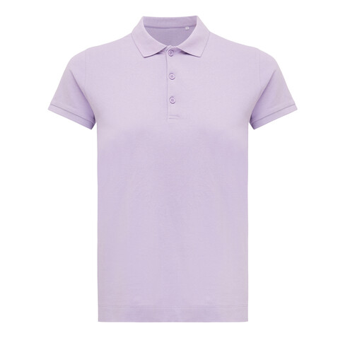 IQONIQ Yosemite Damen Piqué-Poloshirt aus rec. Baumwolle lavender bedrucken, Art.-Nr. T4200.011.S