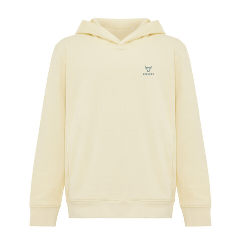 IQONIQ Yengo KidsHoodie mit Seitentaschen aus rec. Baumwolle cream yellow bedrucken, Art.-Nr. T6404.036.1112 IQONIQ Yengo KidsHoodie mit Seitentaschen aus rec. Baumwolle cream yellow bedrucken, Art.-Nr. T6404.036.1112