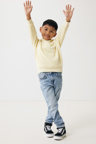 IQONIQ Yengo KidsHoodie mit Seitentaschen aus rec. Baumwolle cream yellow bedrucken, Art.-Nr. T6404.036.1112 IQONIQ Yengo KidsHoodie mit Seitentaschen aus rec. Baumwolle cream yellow bedrucken, Art.-Nr. T6404.036.1112