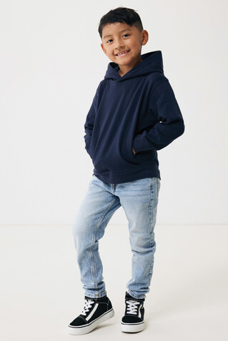 IQONIQ Yengo KidsHoodie mit Seitentaschen aus rec. Baumwolle navy blau bedrucken, Art.-Nr. T6404.002.910 IQONIQ Yengo KidsHoodie mit Seitentaschen aus rec. Baumwolle navy blau bedrucken, Art.-Nr. T6404.002.910