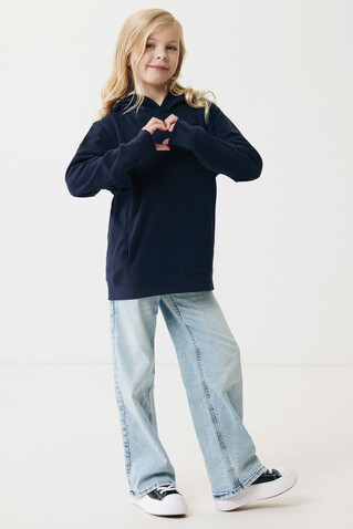 IQONIQ Yengo KidsHoodie mit Seitentaschen aus rec. Baumwolle navy blau bedrucken, Art.-Nr. T6404.002.910 IQONIQ Yengo KidsHoodie mit Seitentaschen aus rec. Baumwolle navy blau bedrucken, Art.-Nr. T6404.002.910