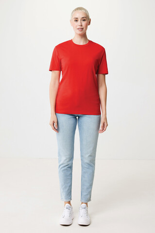 IQONIQ Bryce T-Shirt aus recycelter Baumwolle rot bedrucken, Art.-Nr. T9100.029.4XL