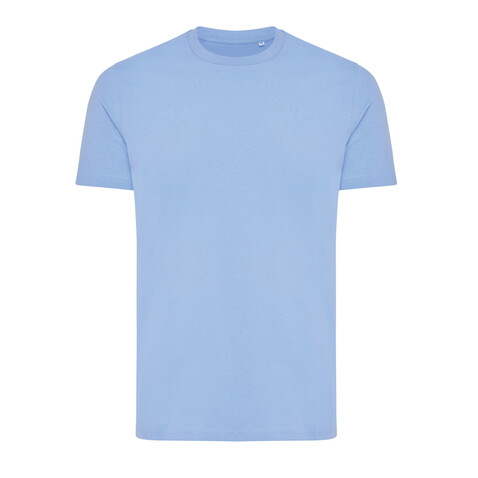 IQONIQ Bryce T-Shirt aus recycelter Baumwolle sky blue bedrucken, Art.-Nr. T9100.022.L