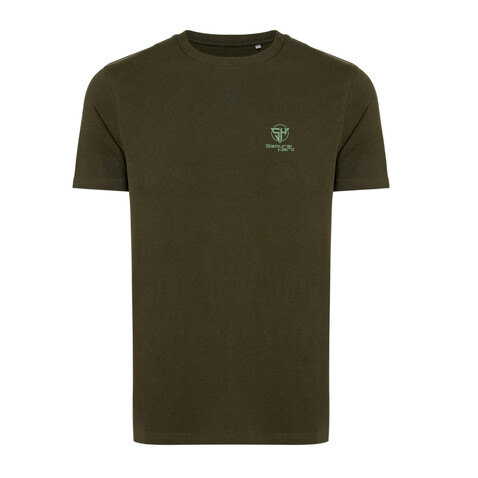 IQONIQ Bryce T-Shirt aus recycelter Baumwolle khaki bedrucken, Art.-Nr. T9100.020.L IQONIQ Bryce T-Shirt aus recycelter Baumwolle khaki bedrucken, Art.-Nr. T9100.020.L