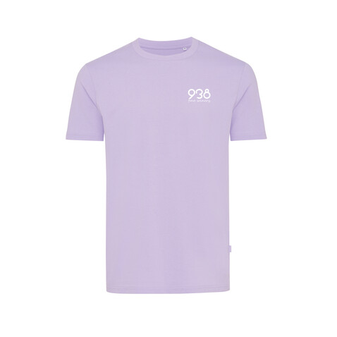 IQONIQ Bryce T-Shirt aus recycelter Baumwolle lavender bedrucken, Art.-Nr. T9100.011.XXS