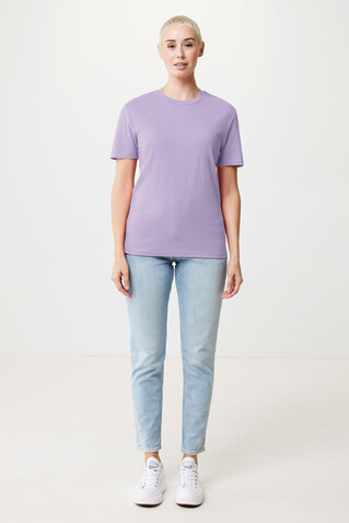 IQONIQ Bryce T-Shirt aus recycelter Baumwolle lavender bedrucken, Art.-Nr. T9100.011.XXS