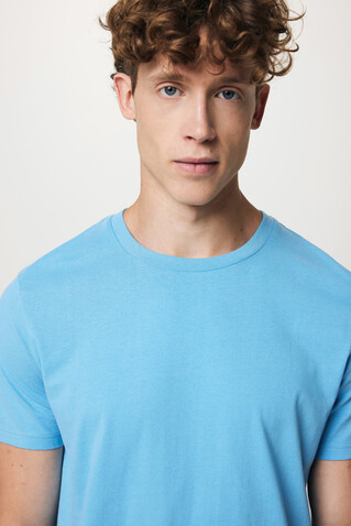 IQONIQ Bryce T-Shirt aus recycelter Baumwolle tranquil blue bedrucken, Art.-Nr. T9100.010.XXXL