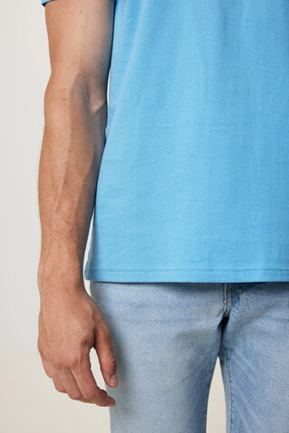 IQONIQ Bryce T-Shirt aus recycelter Baumwolle tranquil blue bedrucken, Art.-Nr. T9100.010.XXXL