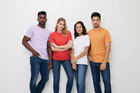 IQONIQ Bryce T-Shirt aus recycelter Baumwolle recycled white bedrucken, Art.-Nr. T9100.004.S IQONIQ Bryce T-Shirt aus recycelter Baumwolle recycled white bedrucken, Art.-Nr. T9100.004.S