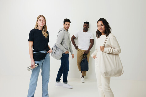 IQONIQ Bryce T-Shirt aus recycelter Baumwolle recycled white bedrucken, Art.-Nr. T9100.004.S IQONIQ Bryce T-Shirt aus recycelter Baumwolle recycled white bedrucken, Art.-Nr. T9100.004.S