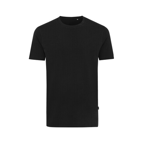IQONIQ Bryce T-Shirt aus recycelter Baumwolle schwarz bedrucken, Art.-Nr. T9100.001.XXXL