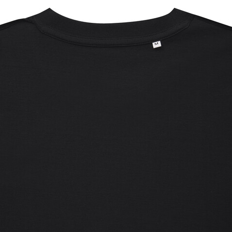 IQONIQ Bryce T-Shirt aus recycelter Baumwolle schwarz bedrucken, Art.-Nr. T9100.001.XXXL