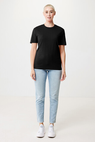 IQONIQ Bryce T-Shirt aus recycelter Baumwolle schwarz bedrucken, Art.-Nr. T9100.001.XXXL