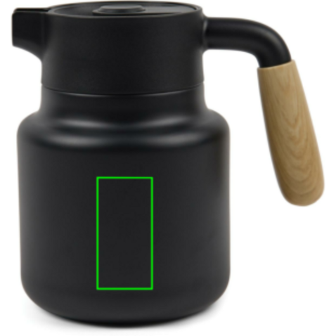 VINGA Arbe RCS Isolierkanne 1200ml schwarz, schwarz bedrucken, Art.-Nr. V4290001 VINGA Arbe RCS Isolierkanne 1200ml schwarz, schwarz bedrucken, Art.-Nr. V4290001