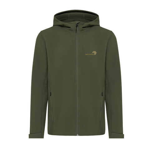 IQONIQ Makalu Herren Softshelljacke aus recyceltem Polyester khaki bedrucken, Art.-Nr. T1700.020.XL IQONIQ Makalu Herren Softshelljacke aus recyceltem Polyester khaki bedrucken, Art.-Nr. T1700.020.XL