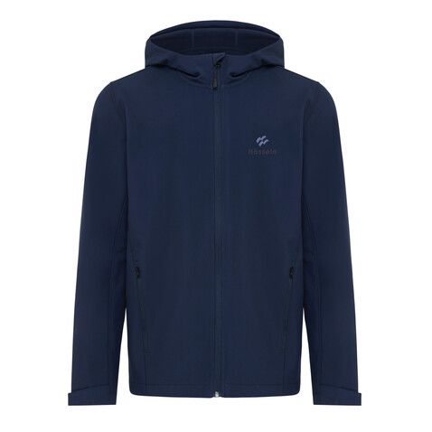 IQONIQ Makalu Herren Softshelljacke aus recyceltem Polyester navy blau bedrucken, Art.-Nr. T1700.002.S IQONIQ Makalu Herren Softshelljacke aus recyceltem Polyester navy blau bedrucken, Art.-Nr. T1700.002.S