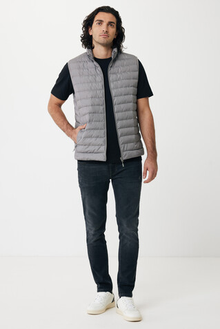 IQONIQ Meru Herren Bodywarmer aus recyceltem Polyester Silbergrau bedrucken, Art.-Nr. T1702.035.XXXL IQONIQ Meru Herren Bodywarmer aus recyceltem Polyester Silbergrau bedrucken, Art.-Nr. T1702.035.XXXL