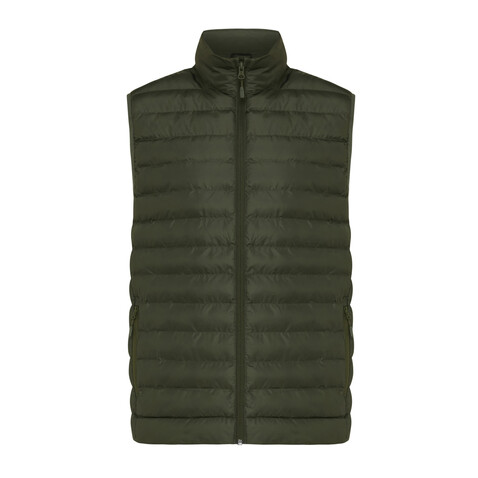 IQONIQ Meru Herren Bodywarmer aus recyceltem Polyester khaki bedrucken, Art.-Nr. T1702.020.L IQONIQ Meru Herren Bodywarmer aus recyceltem Polyester khaki bedrucken, Art.-Nr. T1702.020.L