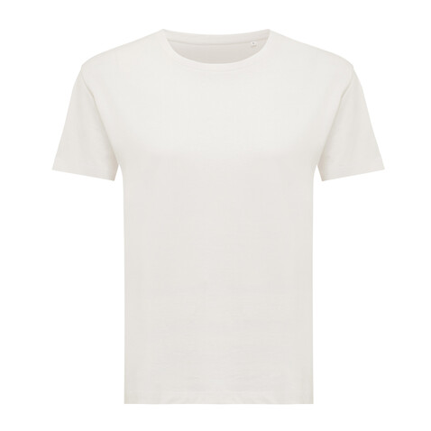 IQONIQ Yala Damen T-Shirt aus recycelter Baumwolle ivory white bedrucken, Art.-Nr. T4100.040.XXL
