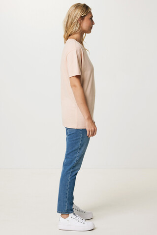 IQONIQ Yala Damen T-Shirt aus recycelter Baumwolle peach nectar bedrucken, Art.-Nr. T4100.038.S IQONIQ Yala Damen T-Shirt aus recycelter Baumwolle peach nectar bedrucken, Art.-Nr. T4100.038.S