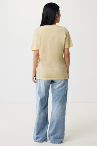 IQONIQ Yala Damen T-Shirt aus recycelter Baumwolle cream yellow bedrucken, Art.-Nr. T4100.036.S IQONIQ Yala Damen T-Shirt aus recycelter Baumwolle cream yellow bedrucken, Art.-Nr. T4100.036.S