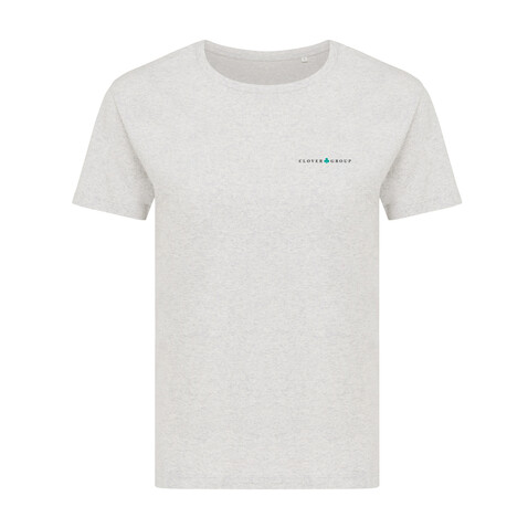 IQONIQ Yala Damen T-Shirt aus recycelter Baumwolle light heather grey bedrucken, Art.-Nr. T4100.032.XXXL IQONIQ Yala Damen T-Shirt aus recycelter Baumwolle light heather grey bedrucken, Art.-Nr. T4100.032.XXXL