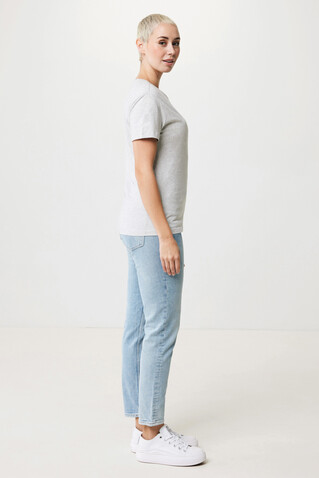 IQONIQ Yala Damen T-Shirt aus recycelter Baumwolle light heather grey bedrucken, Art.-Nr. T4100.032.XXXL IQONIQ Yala Damen T-Shirt aus recycelter Baumwolle light heather grey bedrucken, Art.-Nr. T4100.032.XXXL