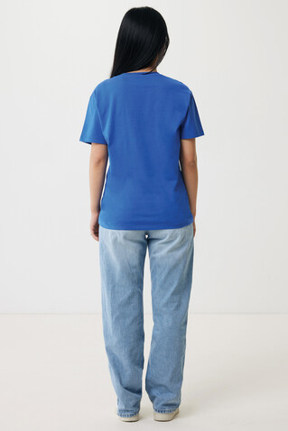 IQONIQ Yala Damen T-Shirt aus recycelter Baumwolle Königsblau bedrucken, Art.-Nr. T4100.025.XXS