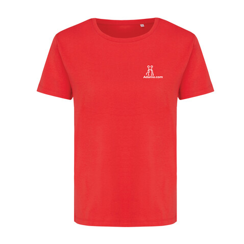IQONIQ Yala Damen T-Shirt aus recycelter Baumwolle luscious red bedrucken, Art.-Nr. T4100.008.XXS IQONIQ Yala Damen T-Shirt aus recycelter Baumwolle luscious red bedrucken, Art.-Nr. T4100.008.XXS