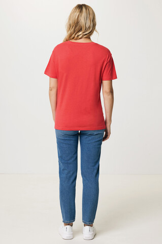 IQONIQ Yala Damen T-Shirt aus recycelter Baumwolle luscious red bedrucken, Art.-Nr. T4100.008.XXS IQONIQ Yala Damen T-Shirt aus recycelter Baumwolle luscious red bedrucken, Art.-Nr. T4100.008.XXS