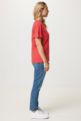 IQONIQ Yala Damen T-Shirt aus recycelter Baumwolle luscious red bedrucken, Art.-Nr. T4100.008.XXS IQONIQ Yala Damen T-Shirt aus recycelter Baumwolle luscious red bedrucken, Art.-Nr. T4100.008.XXS