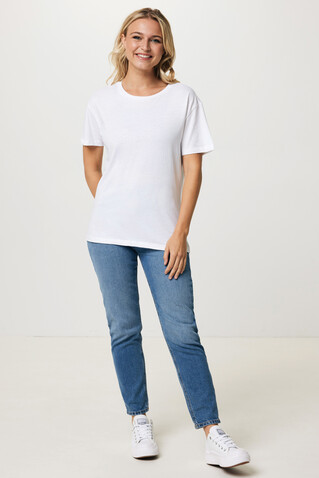 IQONIQ Yala Damen T-Shirt aus recycelter Baumwolle recycled white bedrucken, Art.-Nr. T4100.004.S