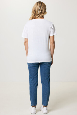 IQONIQ Yala Damen T-Shirt aus recycelter Baumwolle recycled white bedrucken, Art.-Nr. T4100.004.S