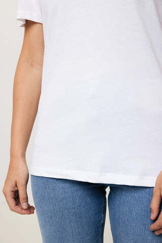 IQONIQ Yala Damen T-Shirt aus recycelter Baumwolle recycled white bedrucken, Art.-Nr. T4100.004.S