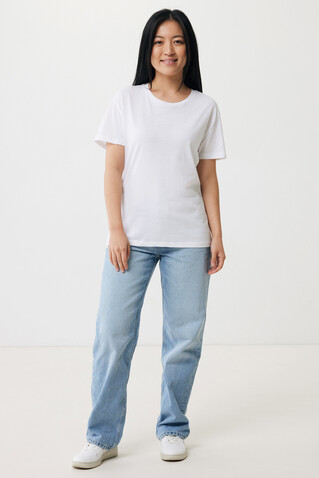 IQONIQ Yala Damen T-Shirt aus recycelter Baumwolle recycled white bedrucken, Art.-Nr. T4100.004.S