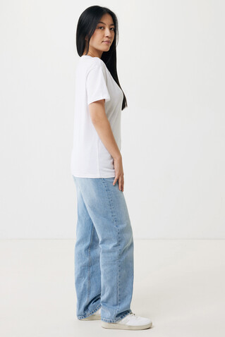 IQONIQ Yala Damen T-Shirt aus recycelter Baumwolle recycled white bedrucken, Art.-Nr. T4100.004.S
